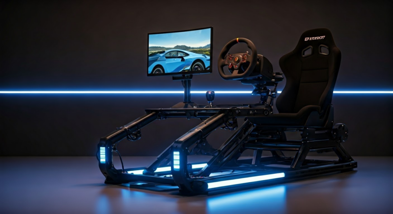 Premium racing simulator setup